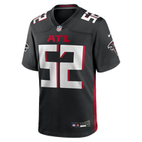 Atlanta Falcons Jovaughn Gwyn Nike Black Team Game Jersey