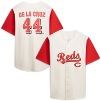 Cincinnati Reds Profile Cream/Red Big & Tall Two-Color Fashion Jersey