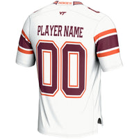 Virginia Tech Hokies GameDay Greats NIL Pick-A-Player Football Jersey - White