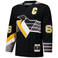 Pittsburgh Penguins Mario Lemieux Black 1996-97 Power Play Jersey