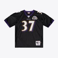 Baltimore Ravens Deion Sanders Mitchell & Ness Black 2005 Authentic Throwback Jersey