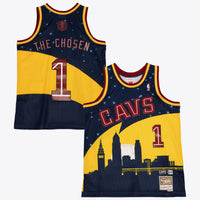 Cleveland Cavaliers Mitchell & Ness X Kid Cudi Br Remix Jersey - Navy