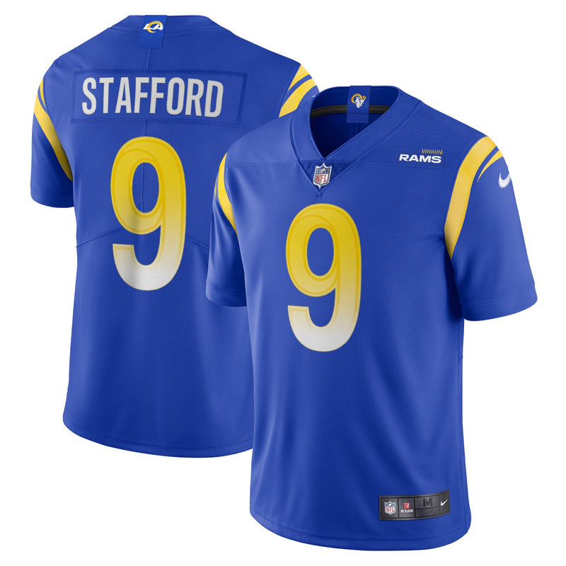 Los Angeles Rams Matthew Stafford Nike Royal Vapor Limited Jersey