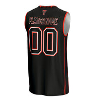 Texas Tech Red Raiders GameDay Greats NIL Pick-A-Player Lightweight Basketball Jersey - Black