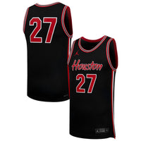 Jordan Brand #27 Black Houston Cougars Replica Basketball Jersey
