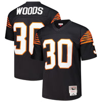 Cincinnati Bengals Ickey Woods Mitchell & Ness Black 1988 Legacy Replica Jersey