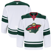 Minnesota Wild Fanatics White Away Authentic Pro Jersey
