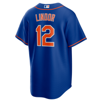 New York Mets Francisco Lindor Nike Royal Alternate Replica Player Jersey