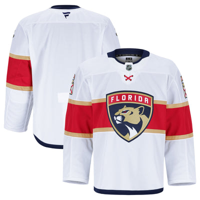 Florida Panthers Fanatics White Away Authentic Pro Jersey
