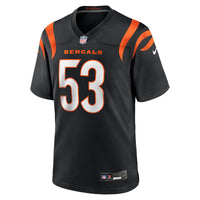 Cincinnati Bengals Boye Mafe Nike Black Team Game Jersey