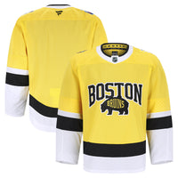 Boston Bruins Fanatics Gold 2026 NHL Stadium Series Authentic Pro Jersey