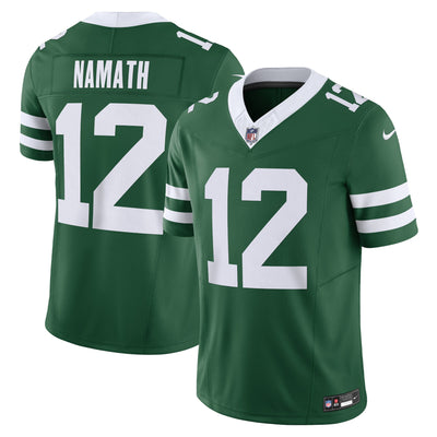New York Jets Joe Namath Nike Legacy Green Vapor F.U.S.E. Limited Jersey