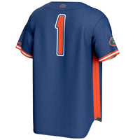 GameDay Greats #1 Royal Florida Gators Lightweight Baseball Jersey