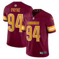 Washington Commanders Da'Ron Payne Nike Burgundy Vapor Limited Jersey