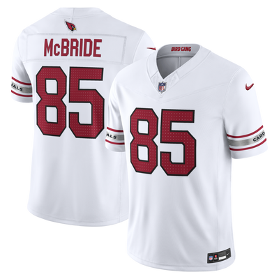 Arizona Cardinals Trey McBride Nike White Vapor F.U.S.E. Stitched Limited Jersey