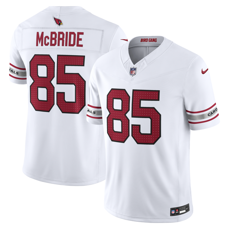 Arizona Cardinals Trey McBride Nike White Vapor F.U.S.E. Stitched Limited Jersey