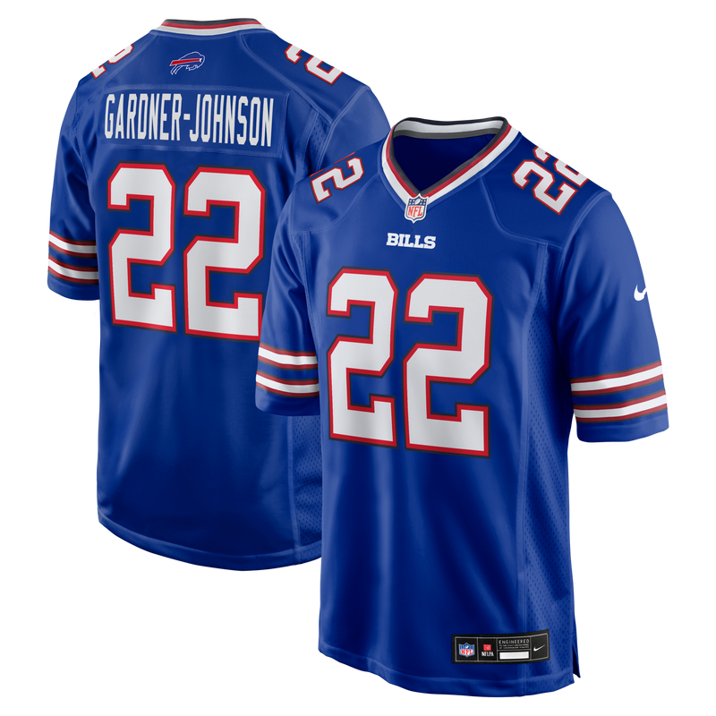 Buffalo Bills Chauncey Gardner-Johnson Nike Royal Team Game Jersey