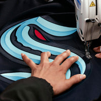 Seattle Kraken Fanatics Navy Home Authentic Pro Custom Jersey
