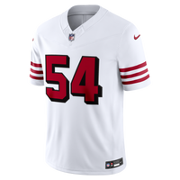 San Francisco 49ers Fred Warner Nike White Alternate Vapor F.U.S.E. Stitched Limited Jersey