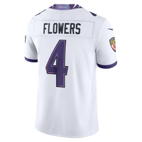 Baltimore Ravens Zay Flowers Nike White Vapor F.U.S.E. Stitched Limited Jersey