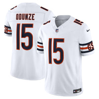 Chicago Bears Rome Odunze Nike White Vapor F.U.S.E. Stitched Limited Jersey