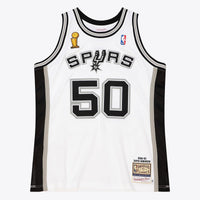 San Antonio Spurs Mitchell & Ness David Robinson 2002 Home Finals Authentic Jersey - White