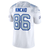 Buffalo Bills Dalton Kincaid Nike White 2025 Rivalries Collection Stitched Limited Jersey
