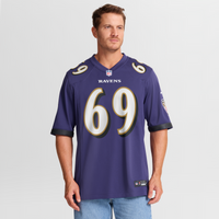 Baltimore Ravens Josh Tupou Nike Purple Team Game Jersey