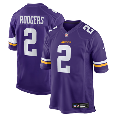 Minnesota Vikings Isaiah Rodgers Nike Purple Team Game Jersey