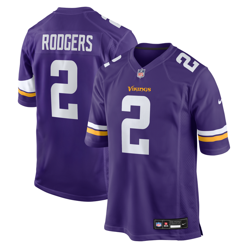 Minnesota Vikings Isaiah Rodgers Nike Purple Team Game Jersey