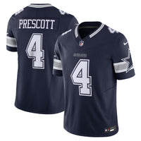 Dallas Cowboys Dak Prescott Nike Navy Vapor F.U.S.E. Limited Jersey