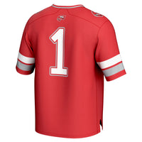 #1 Western Kentucky Hilltoppers GameDay Greats Lightweight Collegiate Football Fashion Jersey - Red