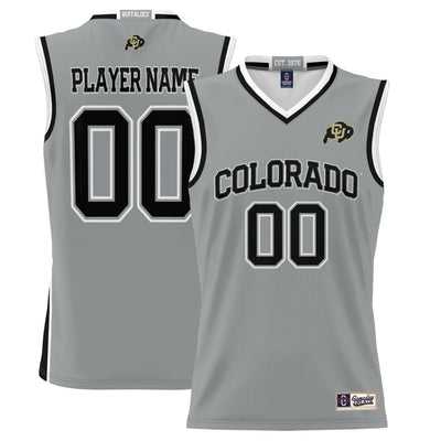 Colorado Buffaloes GameDay Greats Lightweight NIL Pick-A-Player Basketball Jersey - Gray