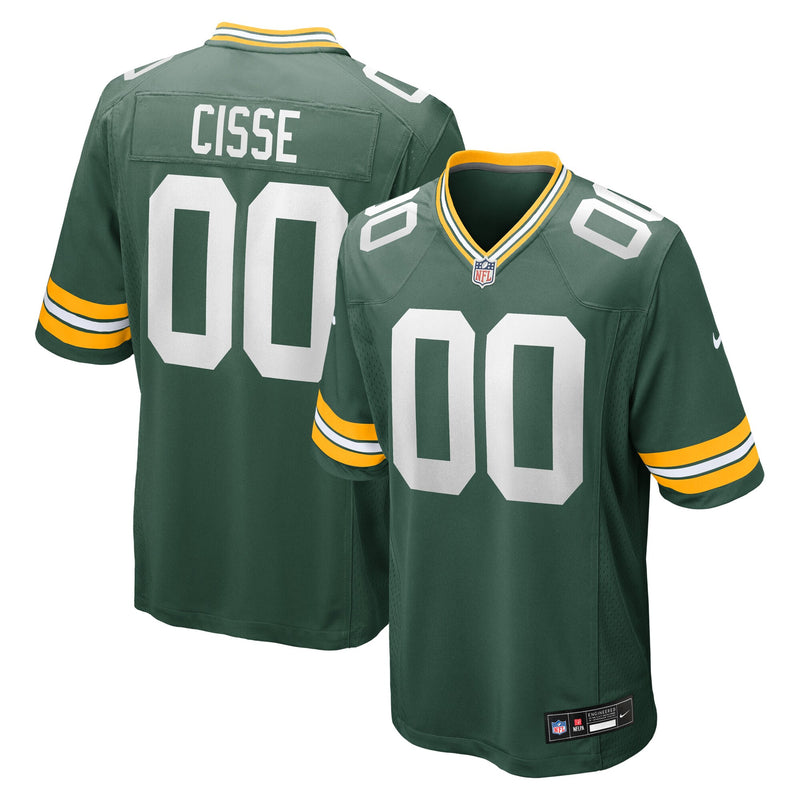 Green Bay Packers Brandon Cisse Nike Green Game Jersey