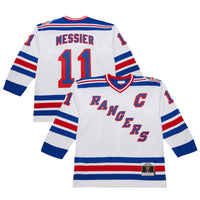 New York Rangers Mark Messier White 1993-94 Power Play Jersey