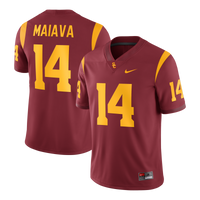 Jayden Maiava USC Trojans Nike Game Football Jersey - Cardinal