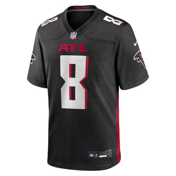 Atlanta Falcons Kyle Pitts Sr. Nike Black Team Game Jersey