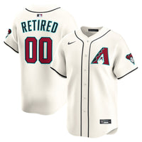 Arizona Diamondbacks Nike Cream Home Limited Pick-A-Player Retired Roster Jersey