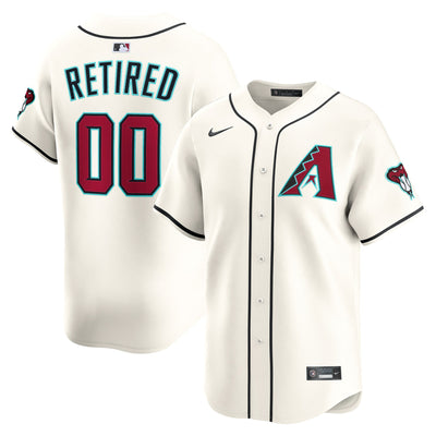 Arizona Diamondbacks Nike Cream Home Limited Pick-A-Player Retired Roster Jersey