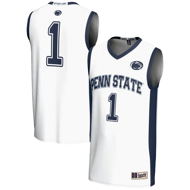 #1 Penn State Nittany Lions GameDay Greats Lightweight Basketball Jersey - White
