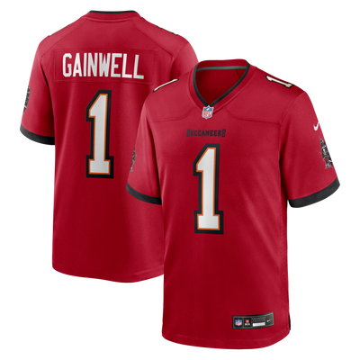 Tampa Bay Buccaneers Kenneth Gainwell Nike Red Team Game Jersey