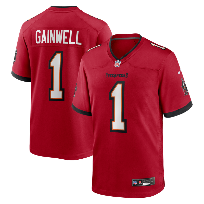 Tampa Bay Buccaneers Kenneth Gainwell Nike Red Team Game Jersey