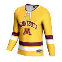 Minnesota Golden Gophers GameDay Greats NIL Pick-A-Player Hockey Lightweight Jersey - Gold