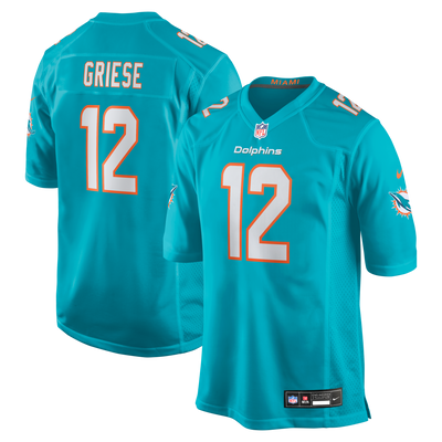 Miami Dolphins Bob Griese Nike Aqua Game Retired Player Jersey