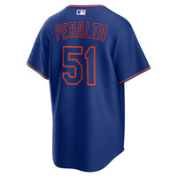 New York Mets Freddy Peralta Nike Royal Alternate Replica Jersey