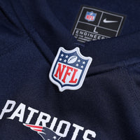 New England Patriots Christian Elliss Nike Navy Game Jersey