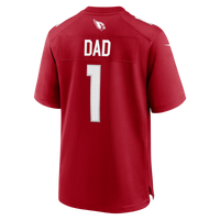 Arizona Cardinals Number 1 Dad Nike Cardinal Game Jersey