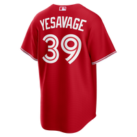 Toronto Blue Jays Trey Yesavage Nike Red Canada Day Replica Jersey
