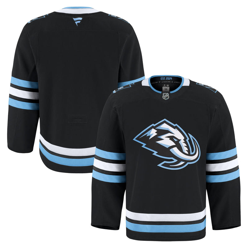 Utah Mammoth Fanatics Black Home Authentic Pro Jersey