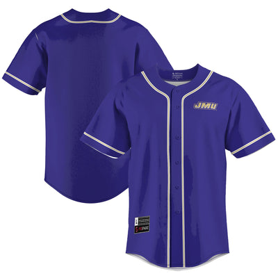 James Madison Dukes GameDay Greats Lightweight Baseball Jersey - Purple